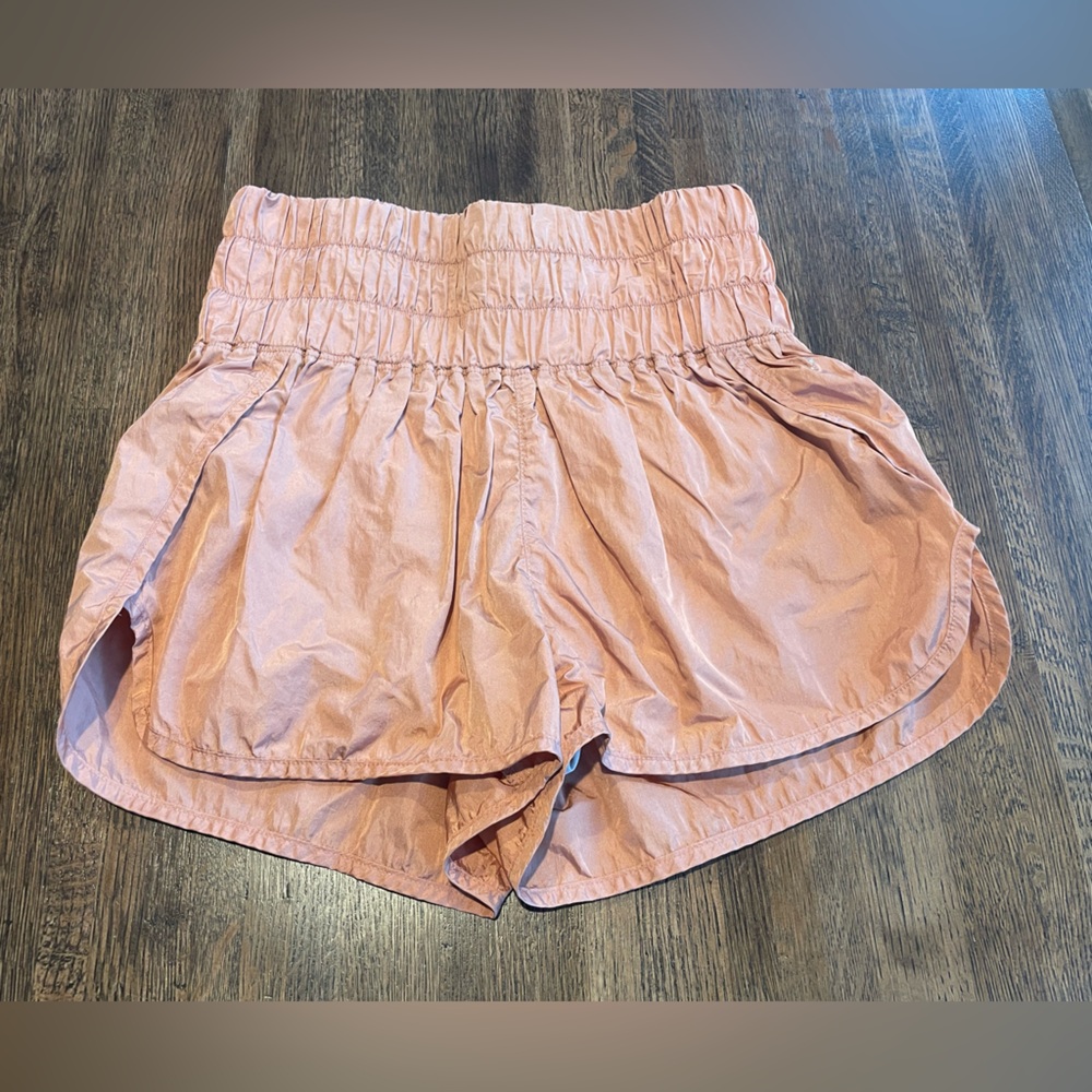 FP Movement The Way Home Shorts Light Pink - Free People Sporty - Size M